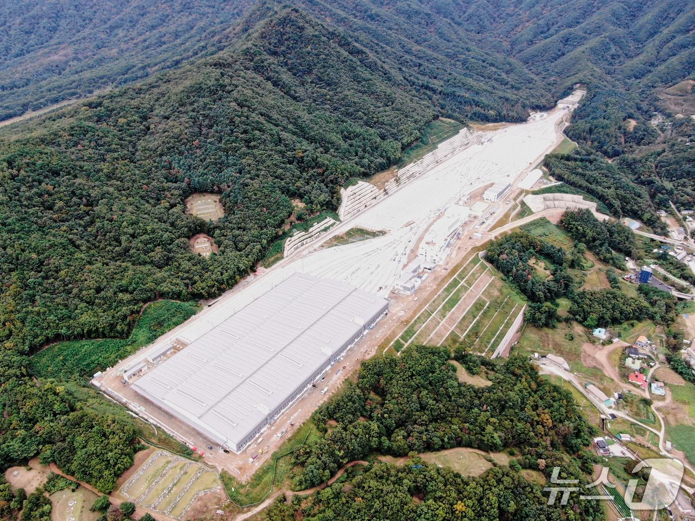 본문 이미지 - 차량기지 현장 전경.&#40;서울시 제공&#41;