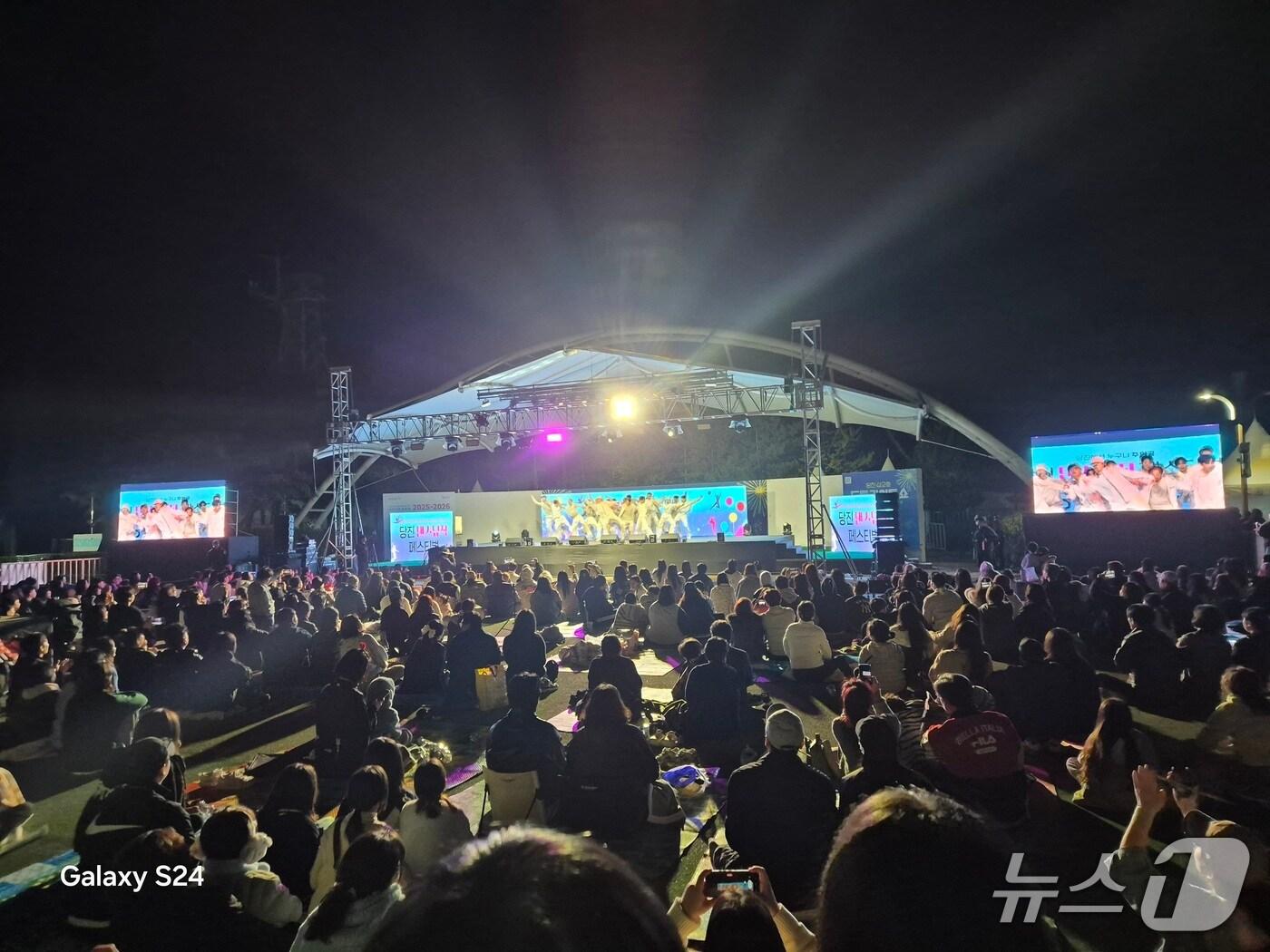 본문 이미지 - 댄스&뮤직페스티벌 행사 모습(당진시 제공. 재판매 및 DB금지)2025.10.28/뉴스1
