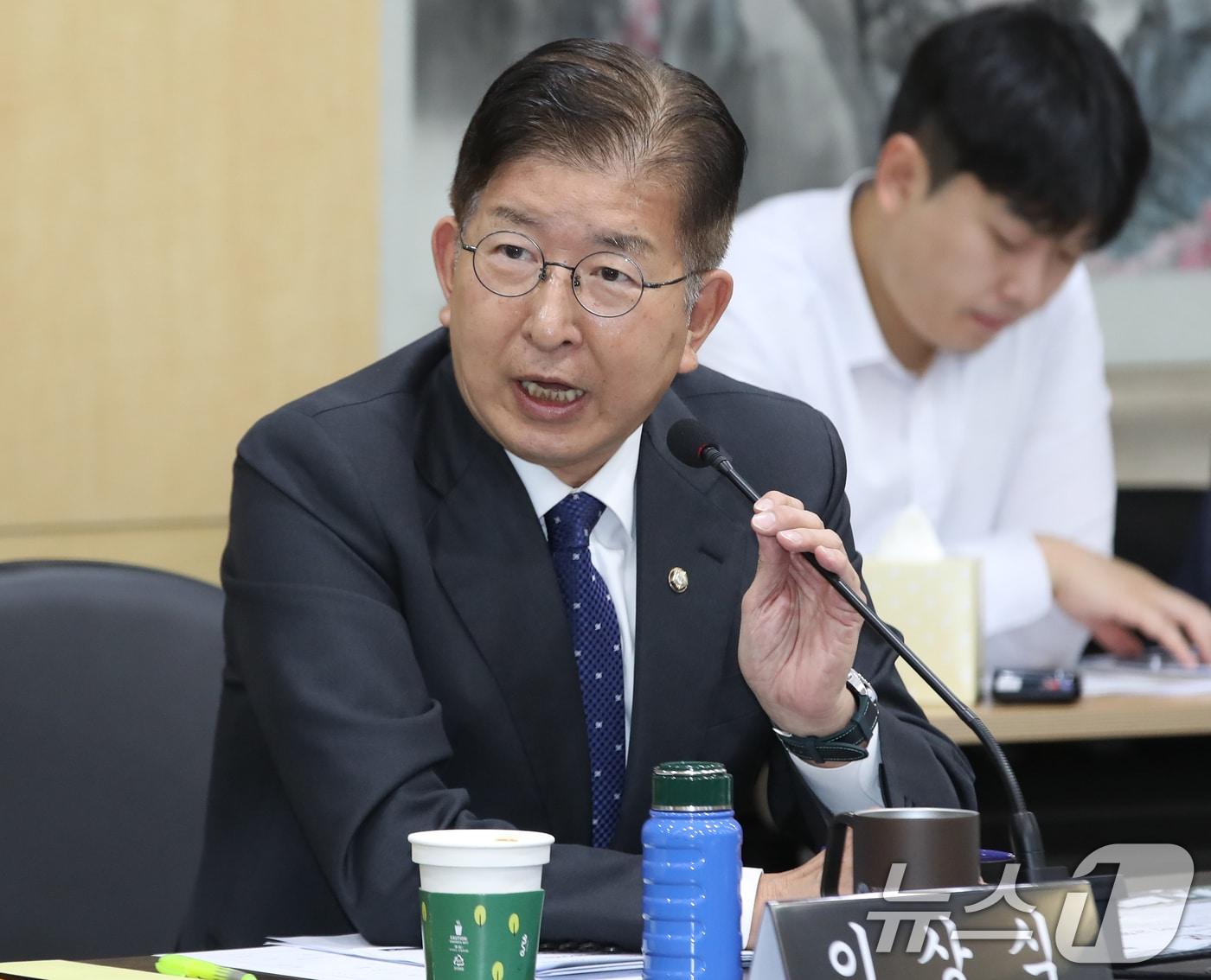 본문 이미지 - 이상식 더불어민주당 의원. 2025.10.28 ⓒ 뉴스1 윤일지 기자