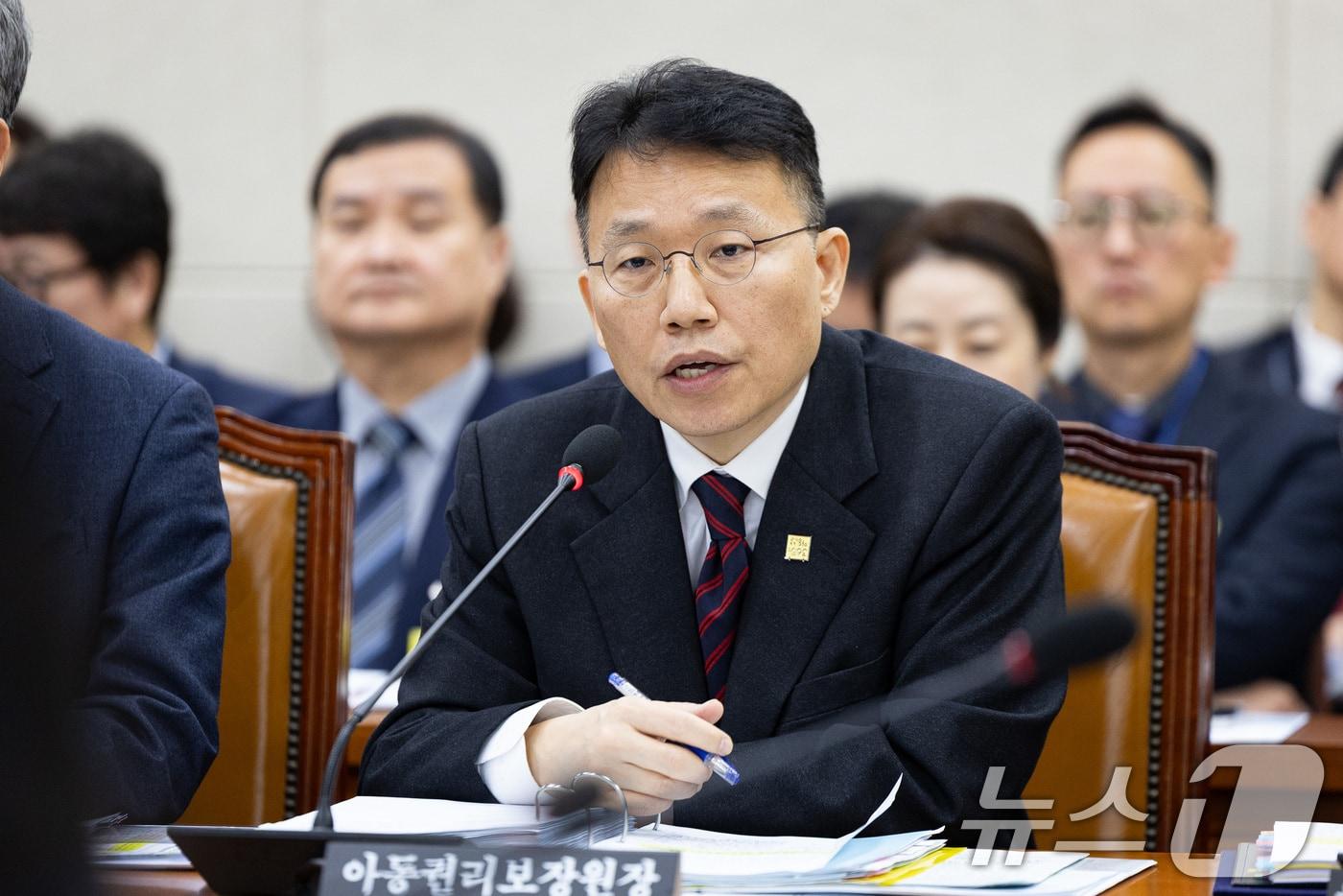 본문 이미지 - 정익중 아동권리보장원장 ⓒ 뉴스1 유승관 기자