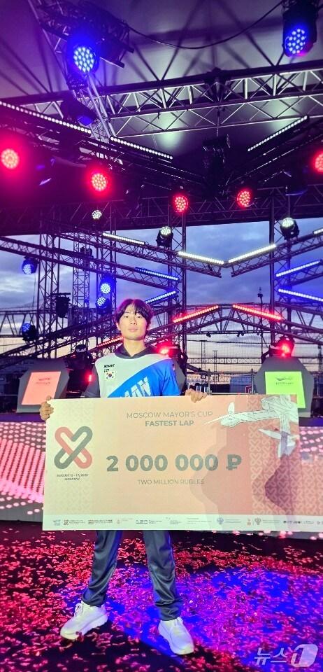 본문 이미지 - 광주시 드론스포츠협회 드론팀 이민서 선수.&#40;광주시 제공&#41;