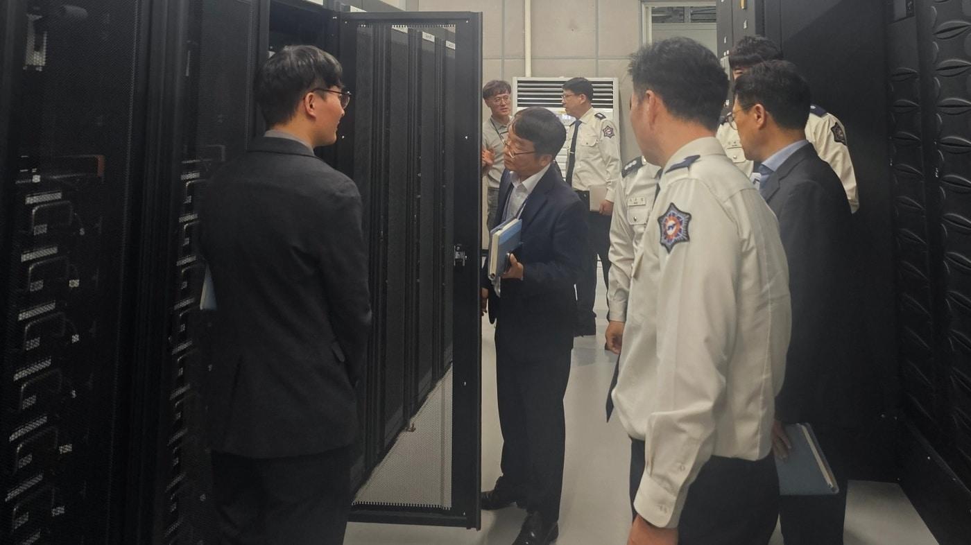 세종소방본부 대법원 등기정보센터 화재 점검. &#40;세종시 제공. 재판매 및 DB금지&#41;