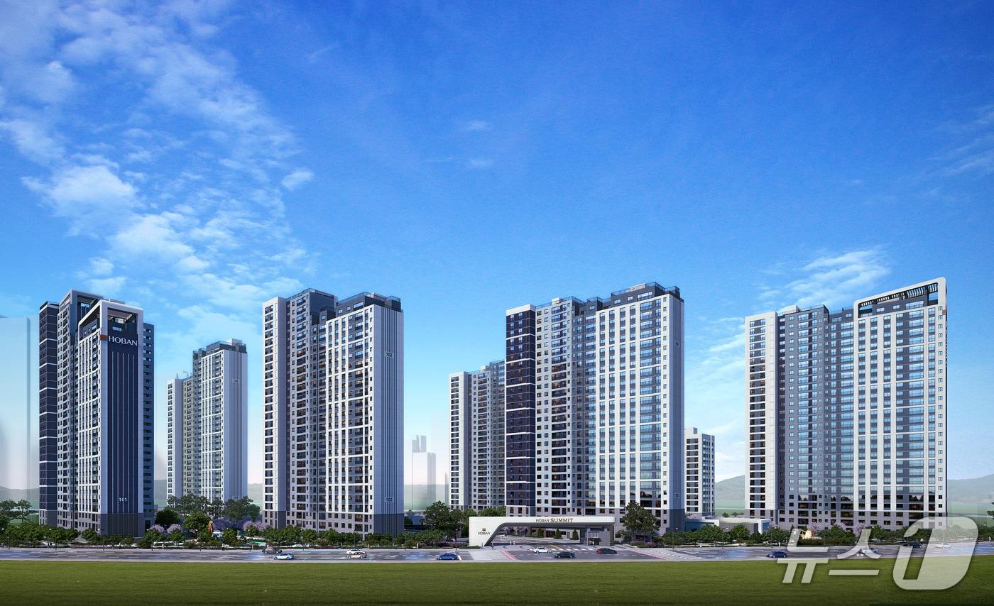 김포풍무 호반써밋 조감도 &#40;호반건설 제공&#41; 뉴스1 ⓒ News1