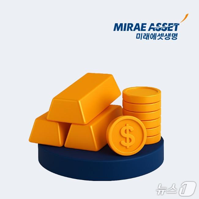 본문 이미지 - 미래에셋생명은 지난 15일 생명보험협회 공시실 기준 '골드투자형' 펀드의 1년 수익률이 35%를 기록했다고 29일 밝혔다./사진제공=미래에셋생명 