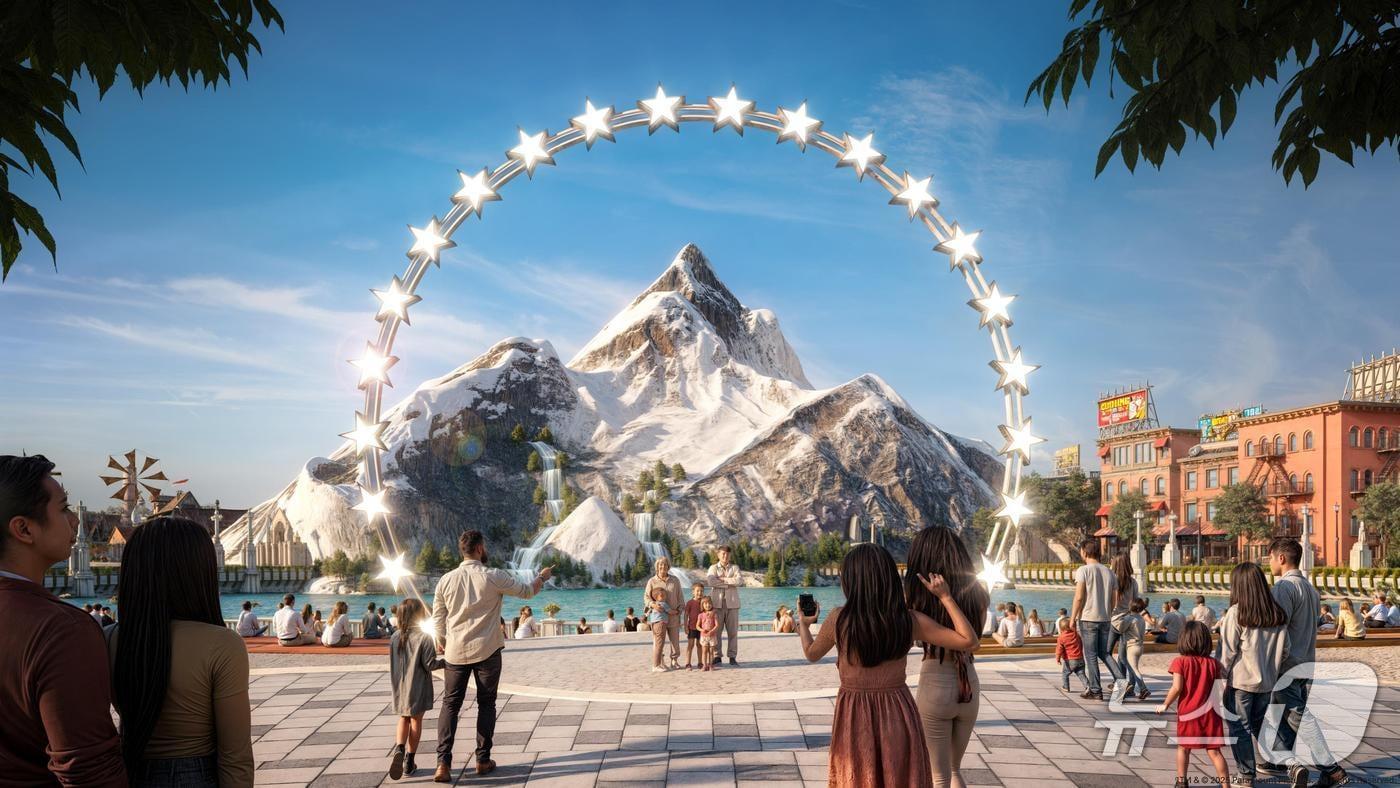 화성국제테마파크 조감도.(파라마운트사 제공. 재판매 및 DB금지)