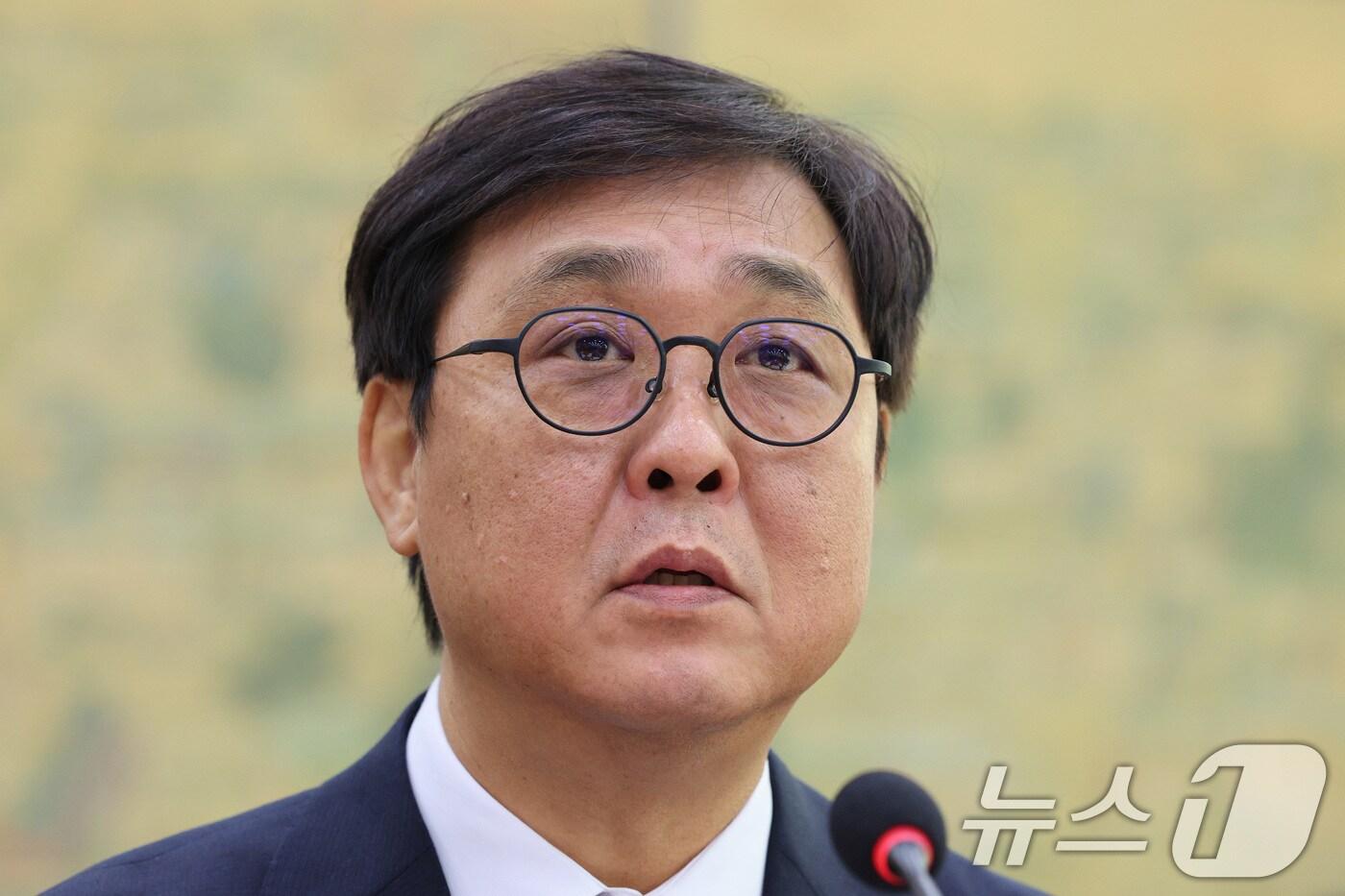 최휘영 정부대변인 겸 문화체육관광부 장관 ⓒ News1 신웅수 기자