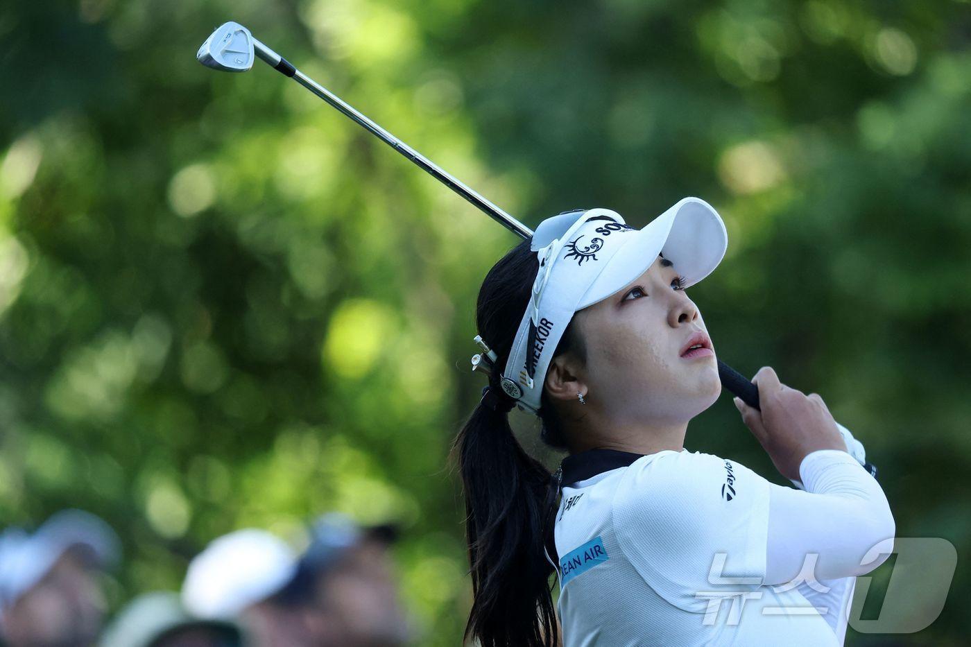 LPGA 투어 윤이나.  ⓒ AFP=뉴스1