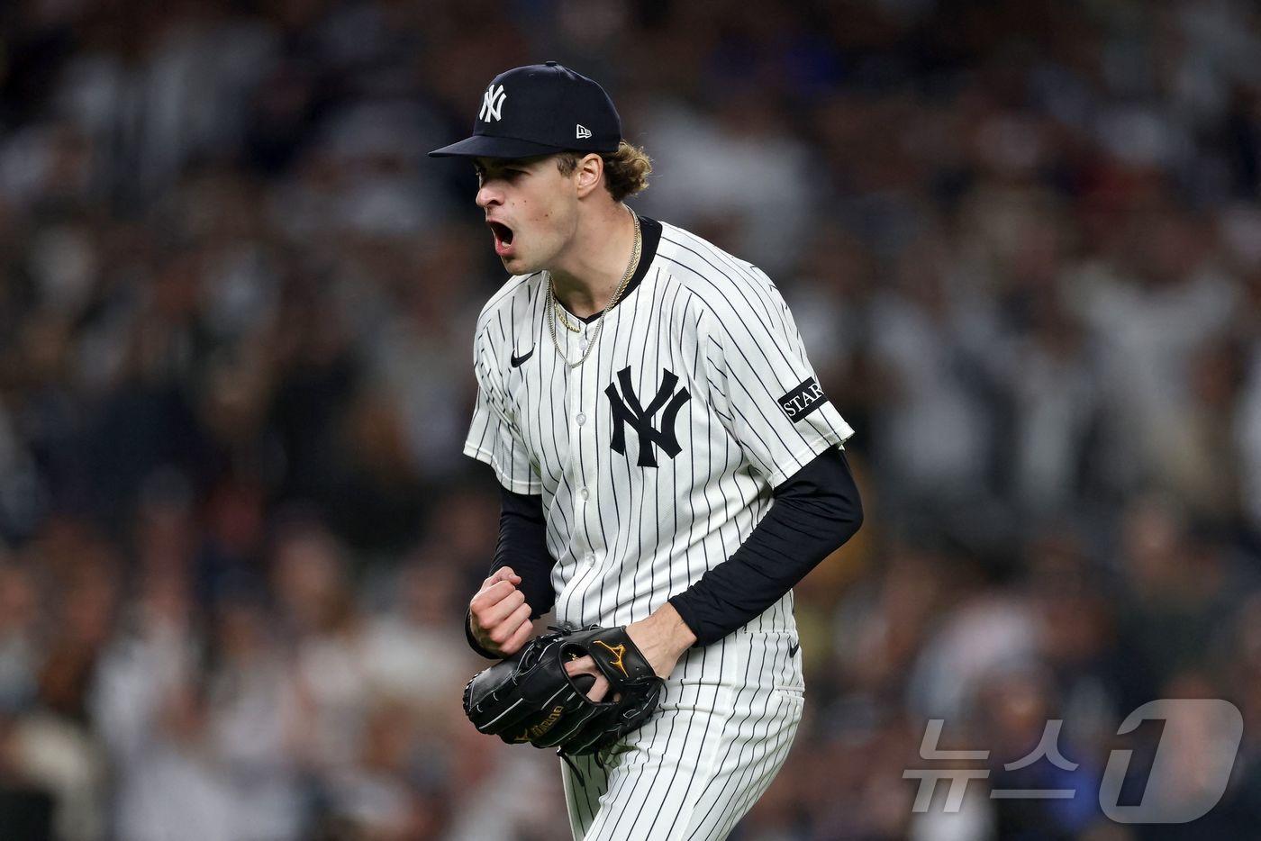 뉴욕 양키스의 캠 슈리틀러. ⓒ AFP=뉴스1