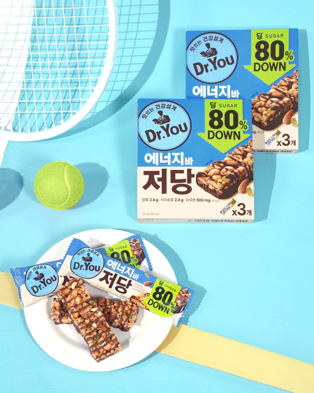 본문 이미지 - 오리온 닥터유 에너지바 저당 제품 이미지.(오리온 제공)