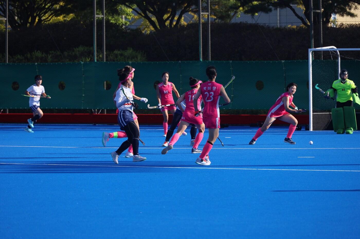 KT스포츠 직장운동경기부 하키팀. &#40;대한하키협회 제공&#41;