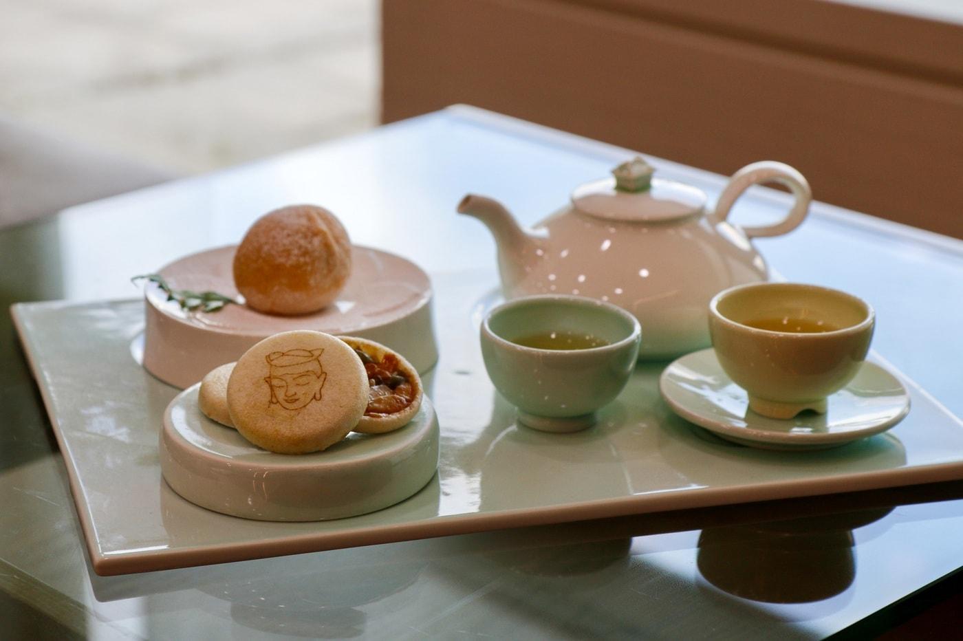 국립중앙박물관 카페 사유 전통찻집 대표 메뉴.(CJ프레시웨이 제공)