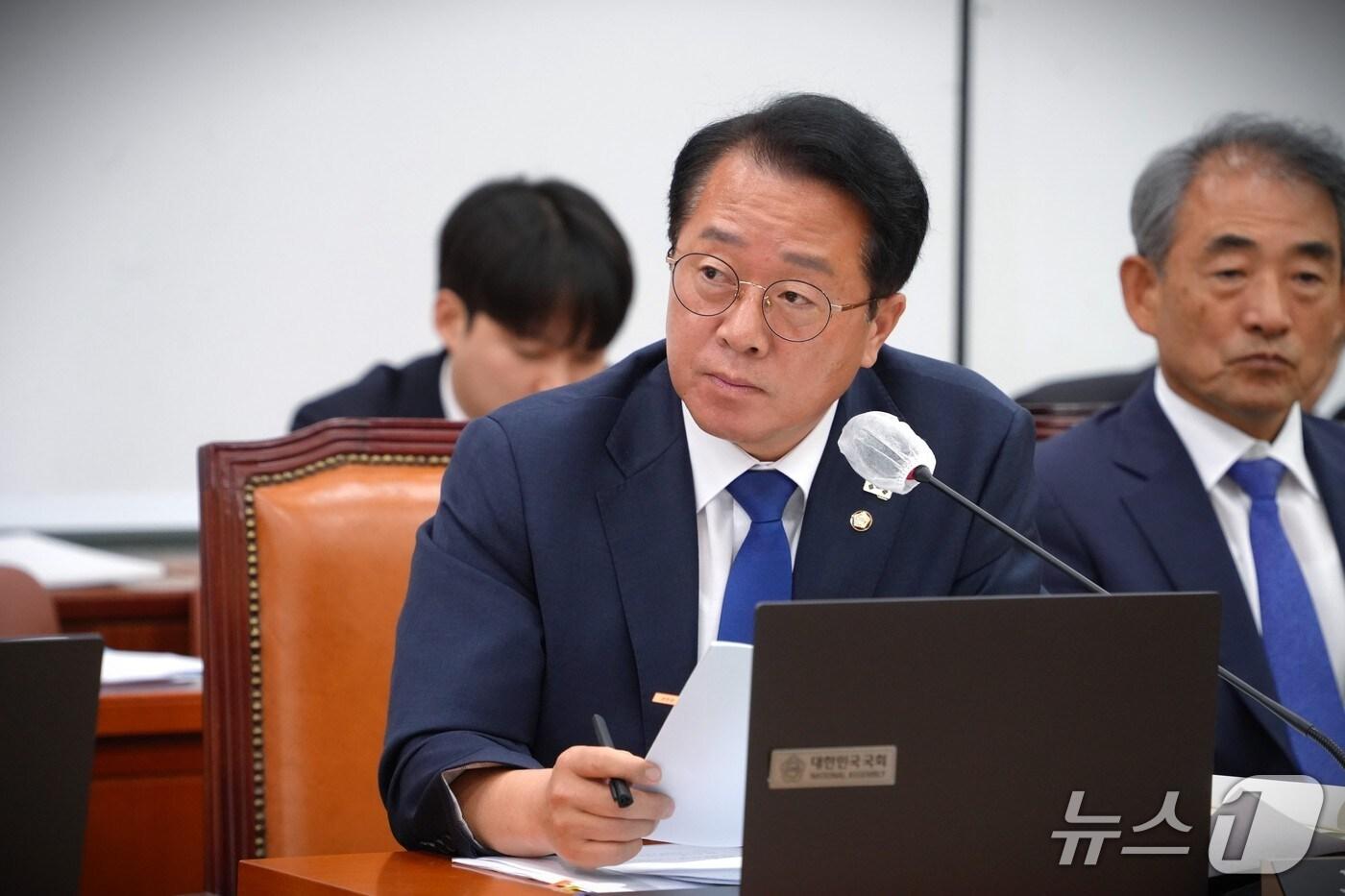 국정감사에서 질의하는 문금주 더불어민주당 의원&#40; 전남 고흥·보성·장흥·강진&#41;&#40;문금주 의원실 제공&#41;