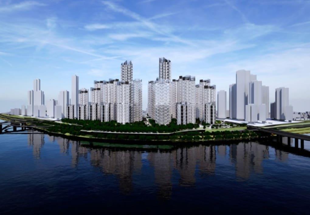 본문 이미지 - 압구정3구역 재건축 정비사업 투시도 &#40;서울시 제공&#41; 뉴스1 ⓒ News1