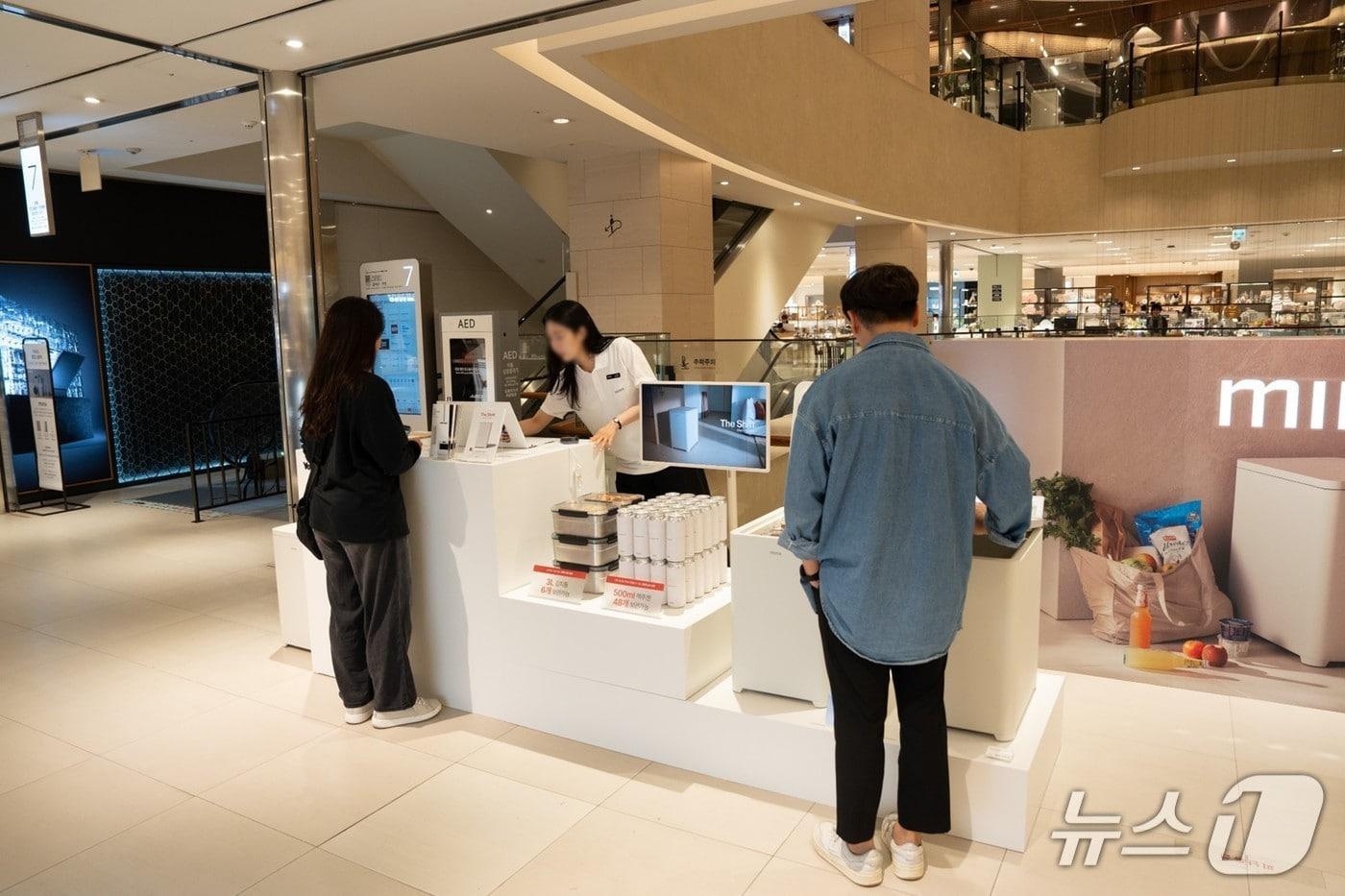 팝업 현장 &#40;앳홈 제공&#41;