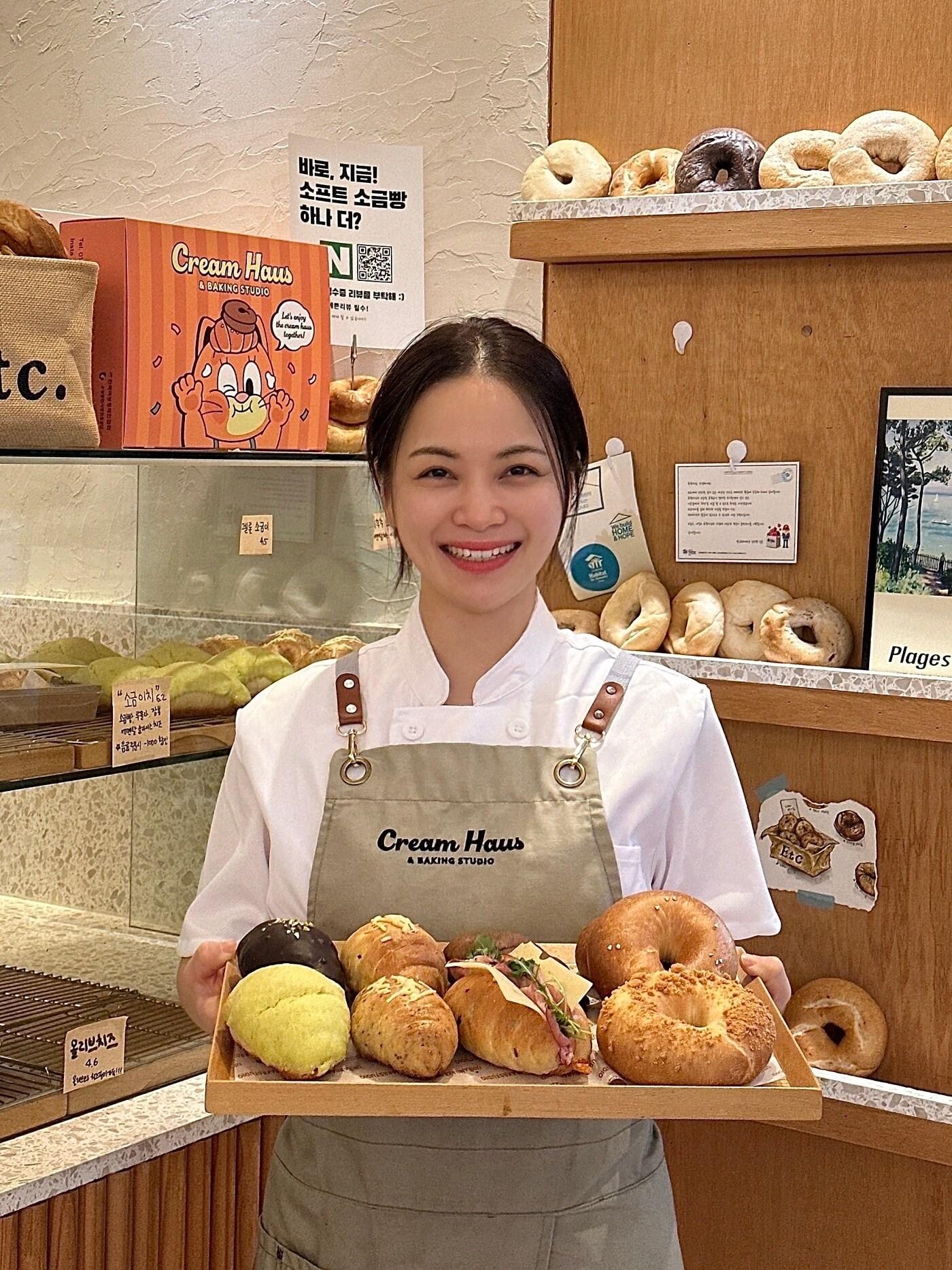 본문 이미지 - 홍성에서 &#39;크림하우스&#39;를 운영하는 이정해 씨 모습.&#40;충남도 제공. 재판매 및 DB금지&#41;/뉴스1