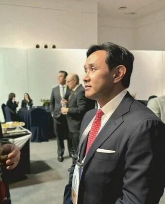 본문 이미지 - 최윤범 고려아연 회장이 29일 경주예술의전당 화랑홀에서 열린 &#39;APEC CEO 라운드테이블&#39;에 참석했다. &#40;고려아연 제공&#41;