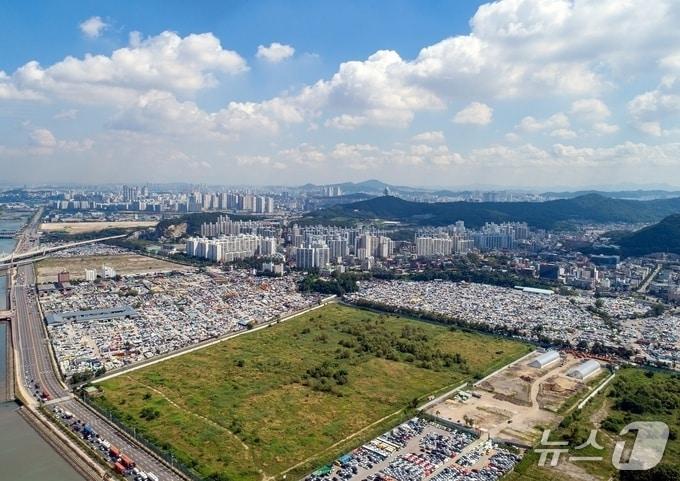 본문 이미지 - 송도유원지 일대 전경. (연수구 제공.재판매 및 DB금지)