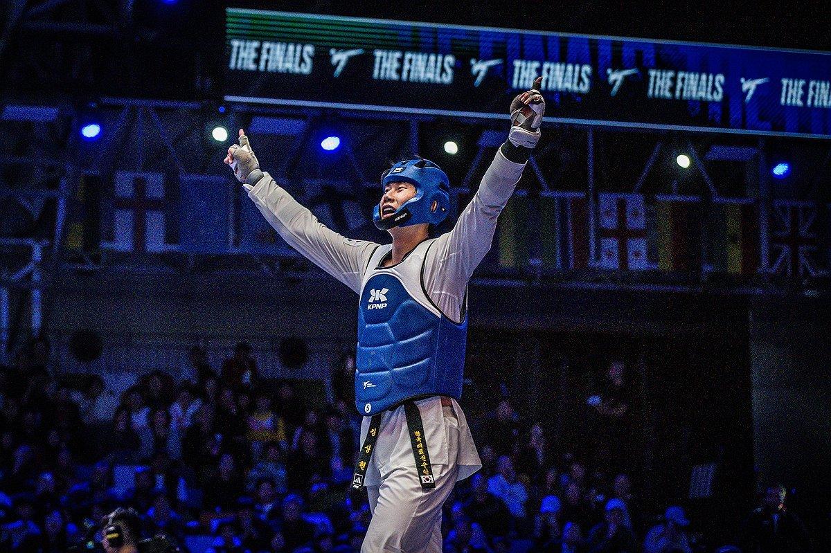 본문 이미지 - 태권도 남자 대표팀 강상현. (세계태권도연맹 제공)