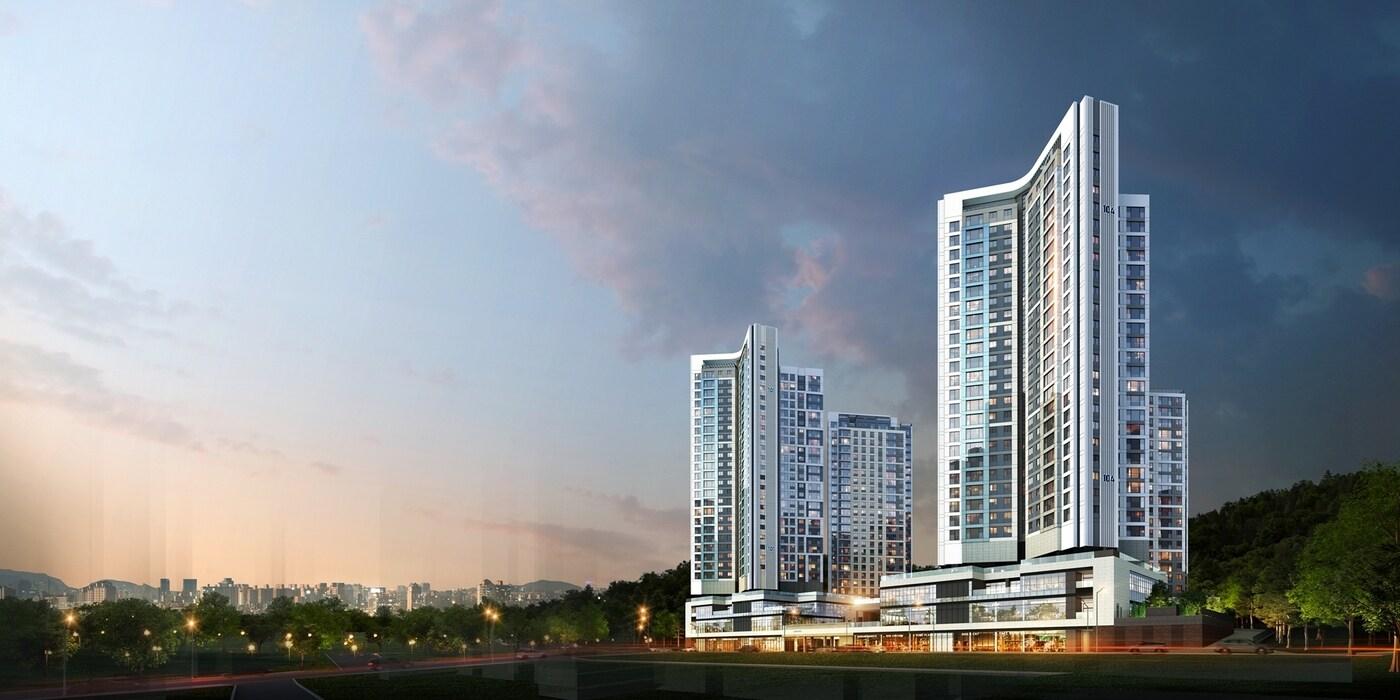GS건설, 도룡자이 라피크 투시도(GS건설 제공)