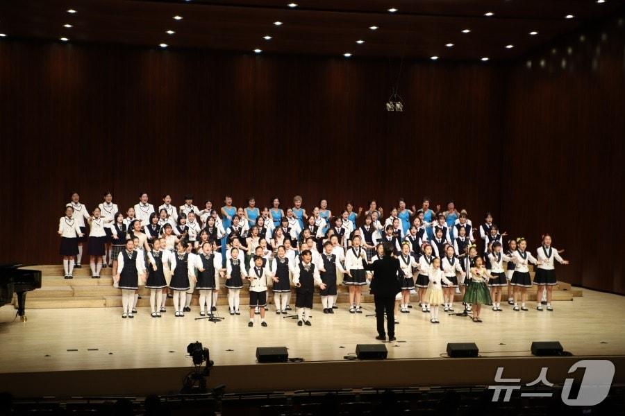 본문 이미지 - 작년 부산교육합창제 모습.&#40;부산시교육청 제공. 재판매 및 DB금지&#41;