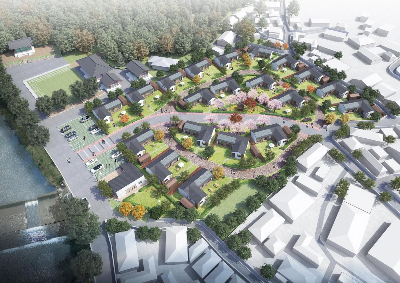 본문 이미지 - 은산면 일원에 들어설 '농촌리브투게더' 조감도.(부여군 제공. 재판매 및 DB금지)/뉴스1