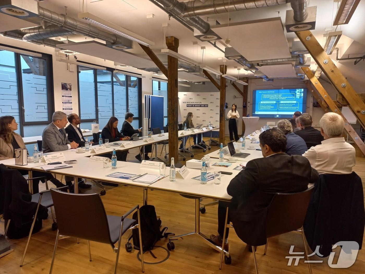 본문 이미지 - 지난 29일~30일 독일 함부르크에서 열린 체인포트 정기총회 모습. (BPA 제공. 재판매 및 DB금지)