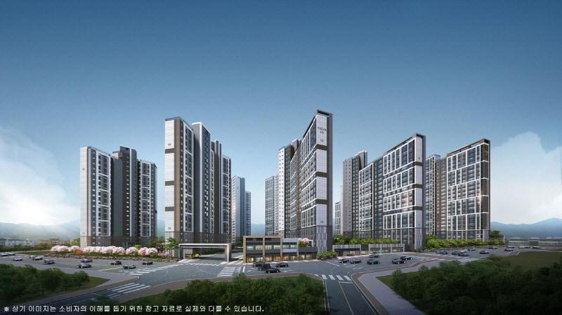 본문 이미지 - 트리븐 서산 조감도.뉴스1ⓒ news1