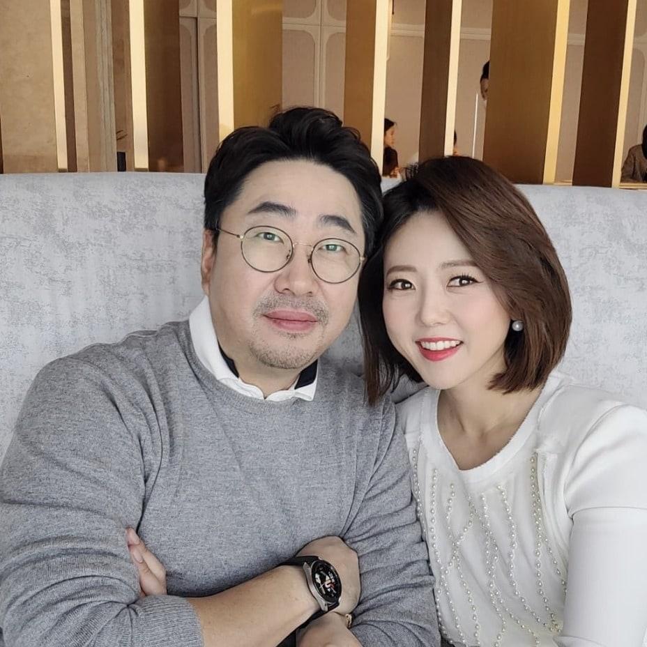 본문 이미지 - 백성문 변호사(왼쪽)와 김선영 앵커 / 사진출처=백성문 변호사 인스타그램