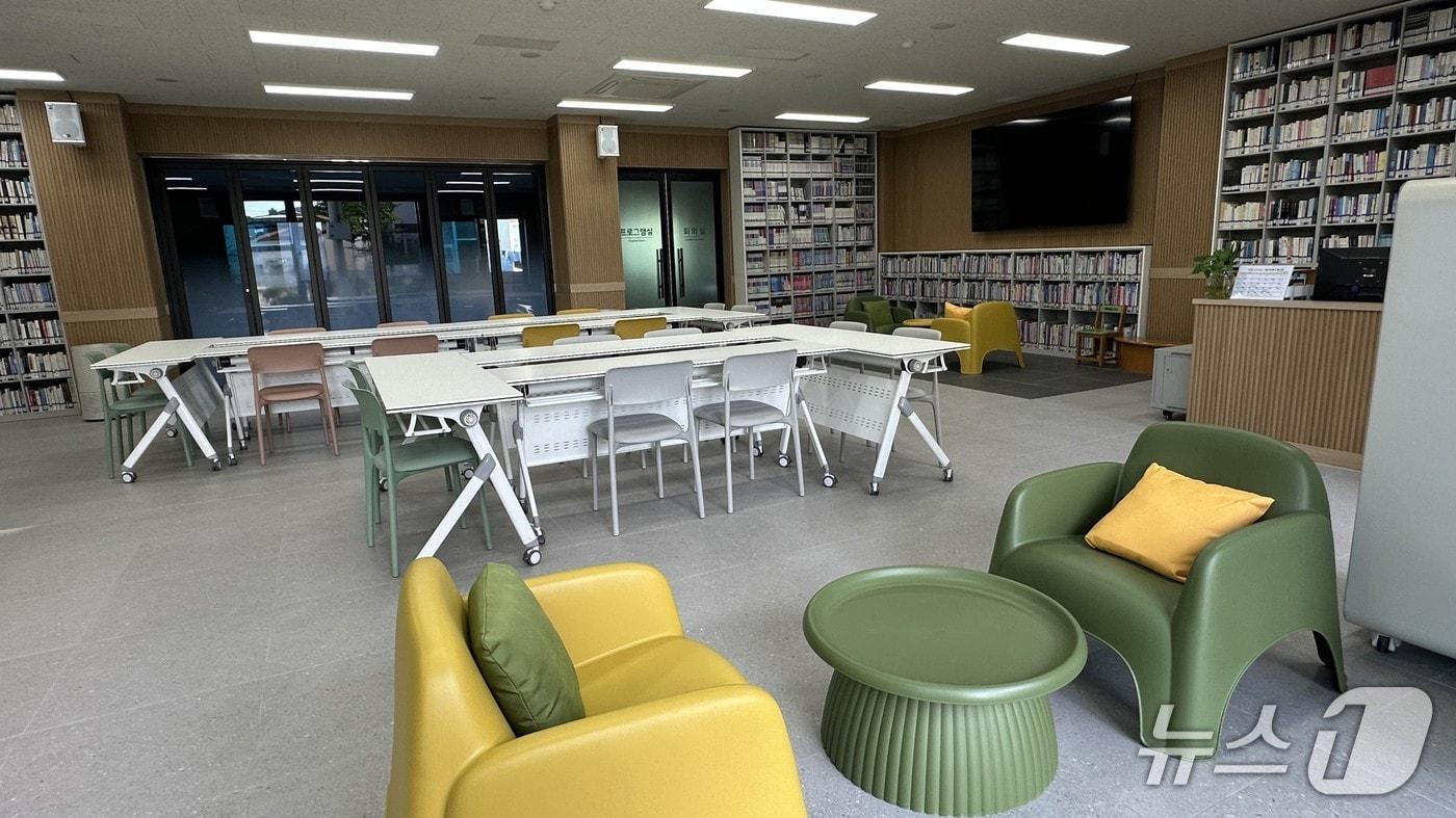 김제 새마을작은도서관이 리모델링을 마치고 11월 3일 재개관한다.(김제시 제공. 재판매 및 DB 금지)