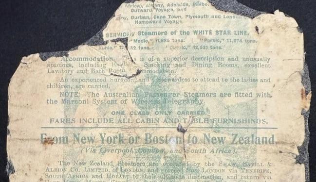 113년 전 침몰한 여객선 &#39;타이타닉호&#39;와 함께 비극 속에서 사라졌던 일등석 승객의 유품. BBC