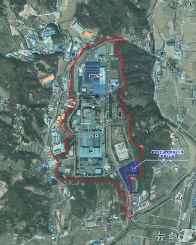 본문 이미지 - 청주 현도 재활용선별센터 예정지