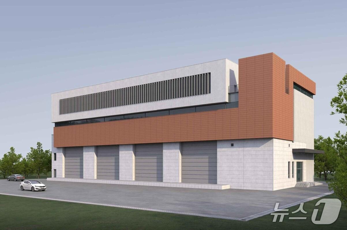 본문 이미지 - 고흥 154kV 포두변전소 토건공사.&#40;온라이프건설 제공. 재판매 및 DB금지&#41;