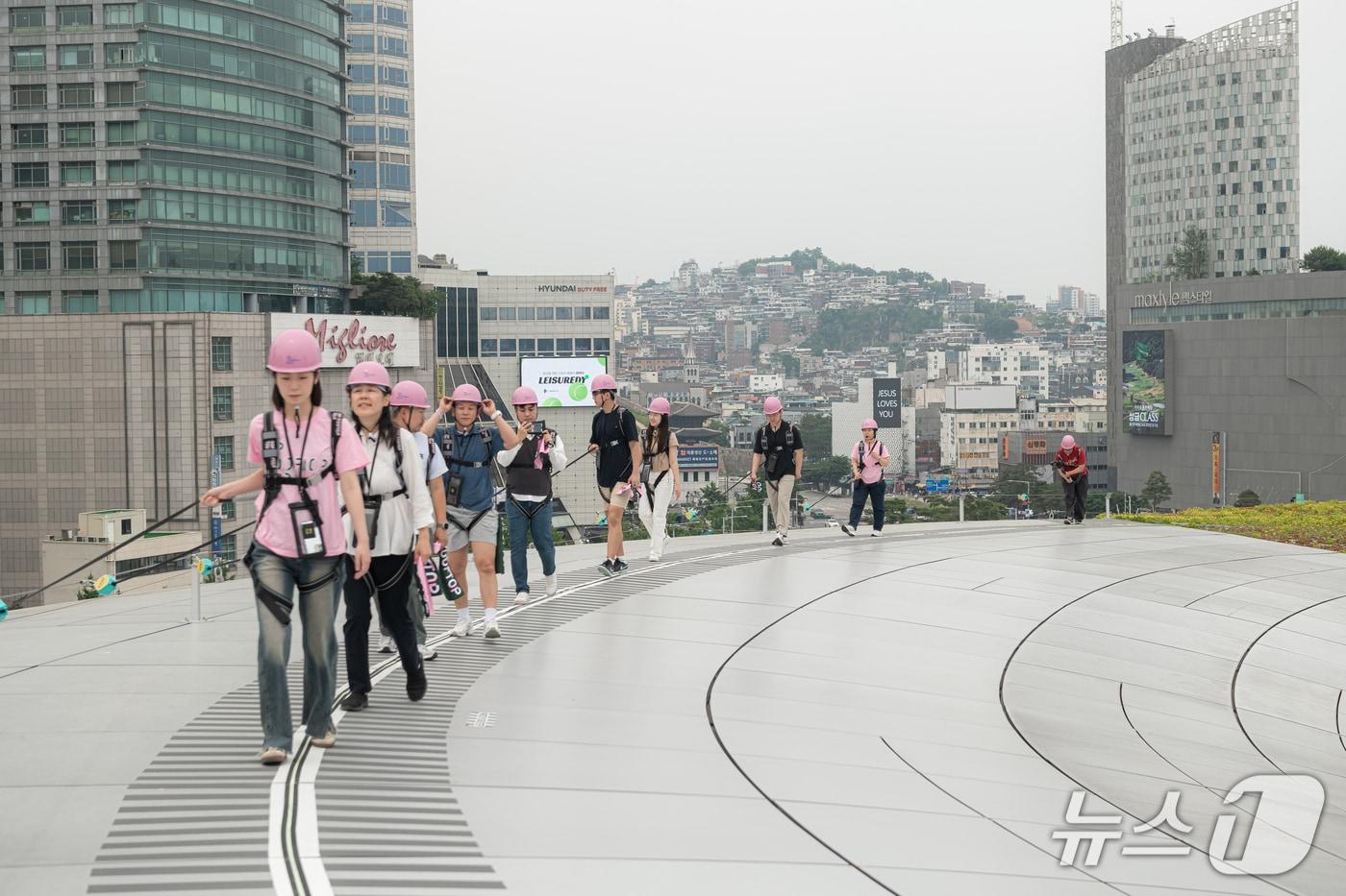 ddp 루프탑투어.&#40;서울시 제공&#41;