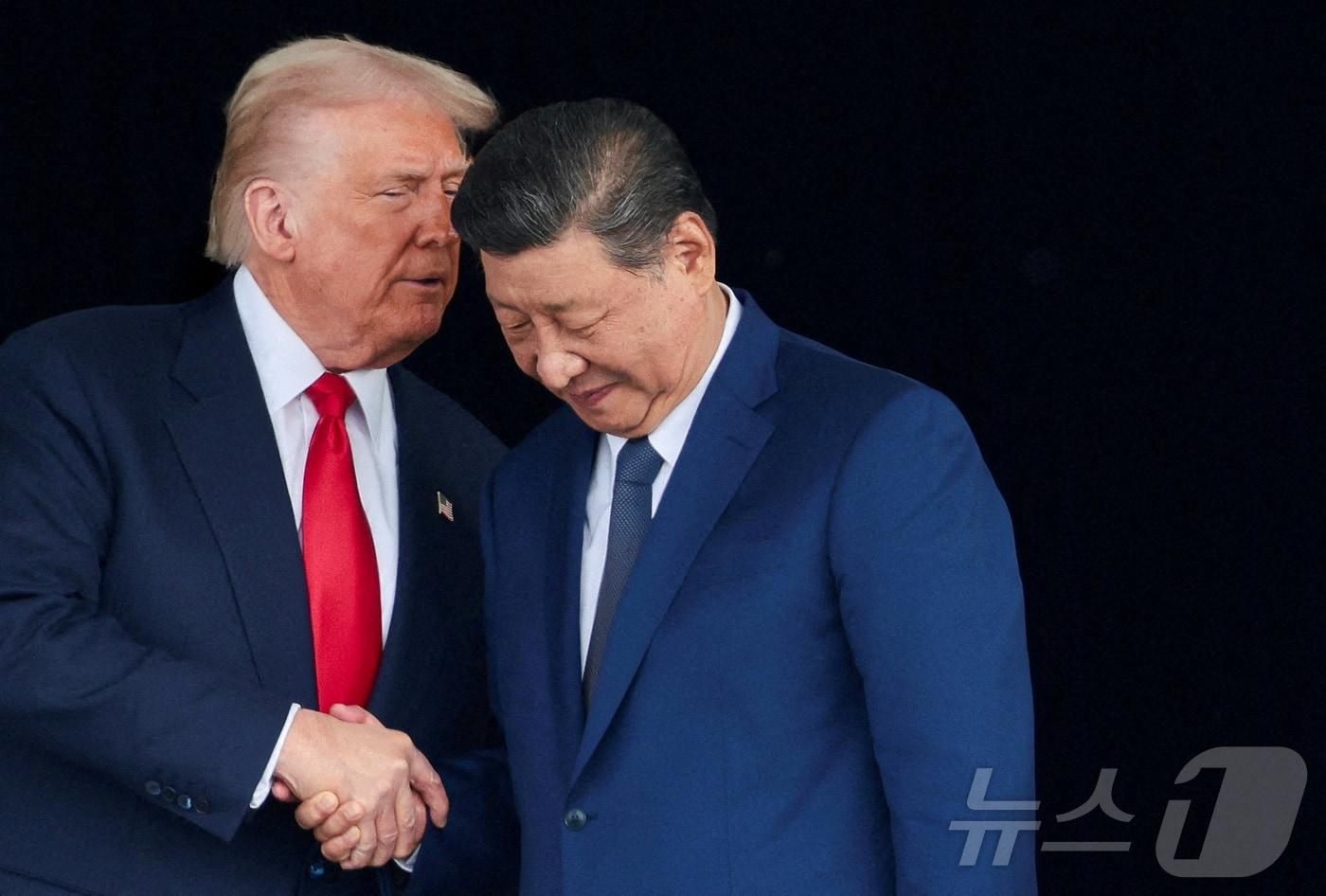 트럼프 시진핑 부산 정상회담. 2025.10.30 ⓒ 로이터=뉴스1 ⓒ News1 이지예 객원기자