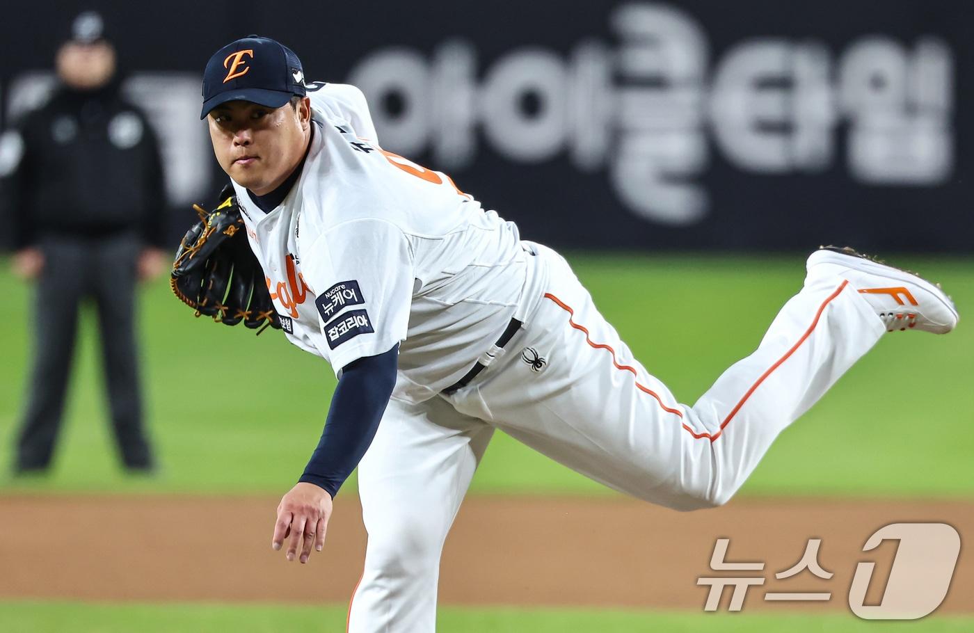 류현진. 2025.10.31/뉴스1 ⓒ News1 김도우 기자