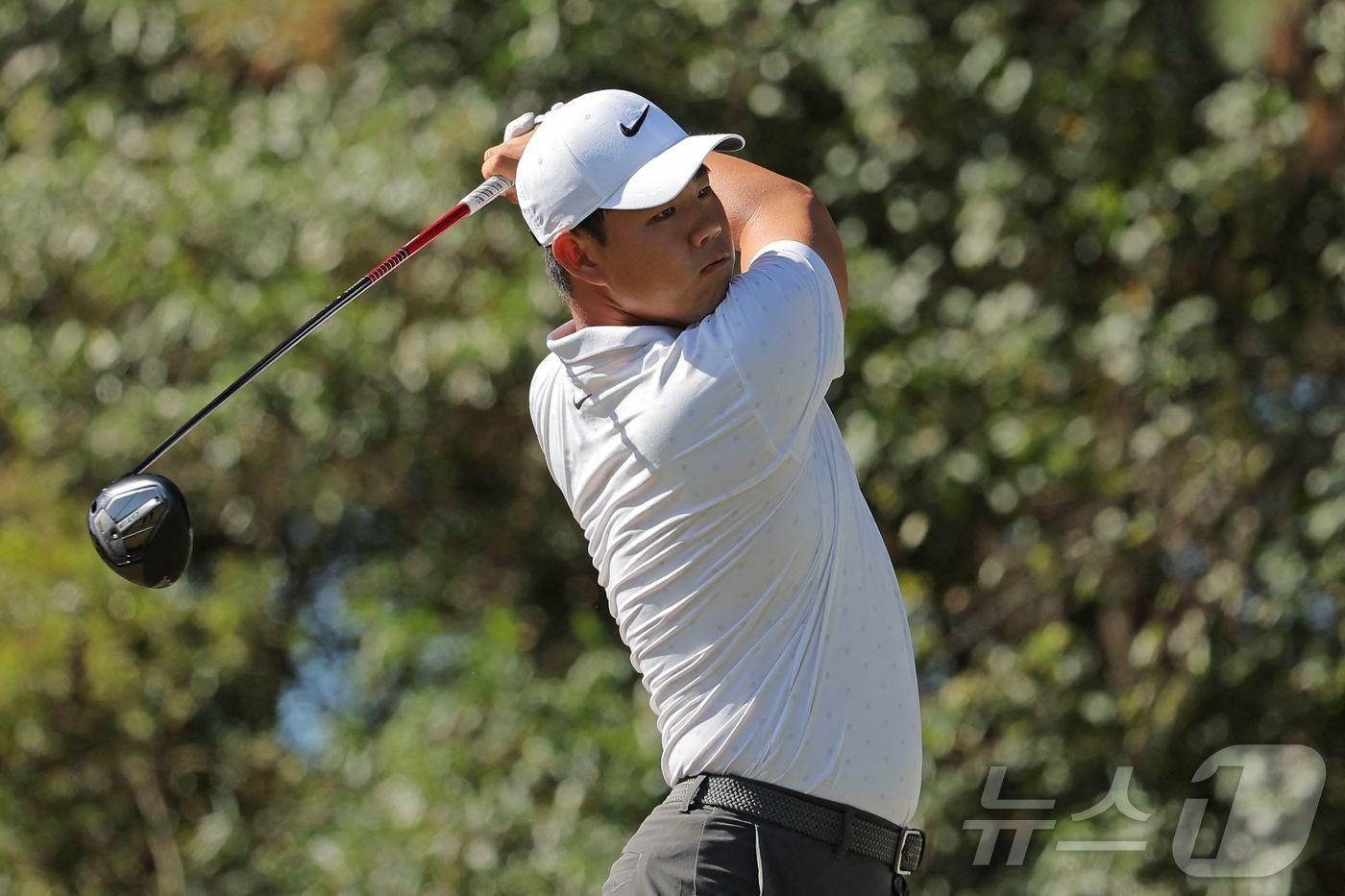 김주형. ⓒ AFP=뉴스1