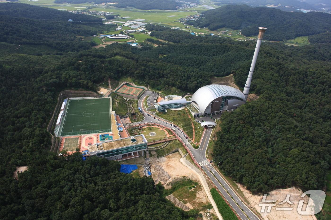 동부권 광역자원회수시설 전경.&#40;이천시 제공&#41;