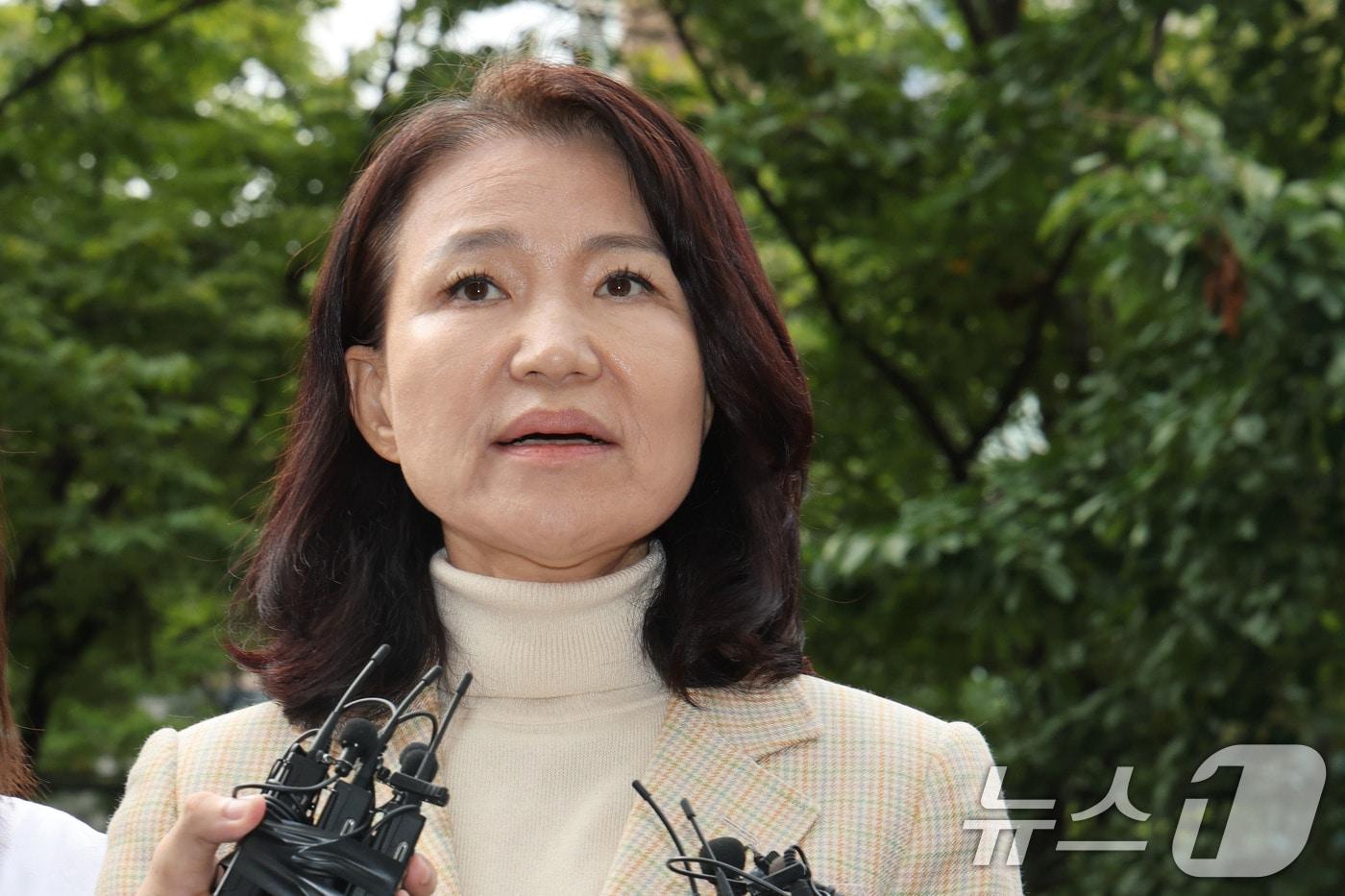 이진숙 전 방송통신위원장 2025.10.4/뉴스1 ⓒ News1 이광호 기자