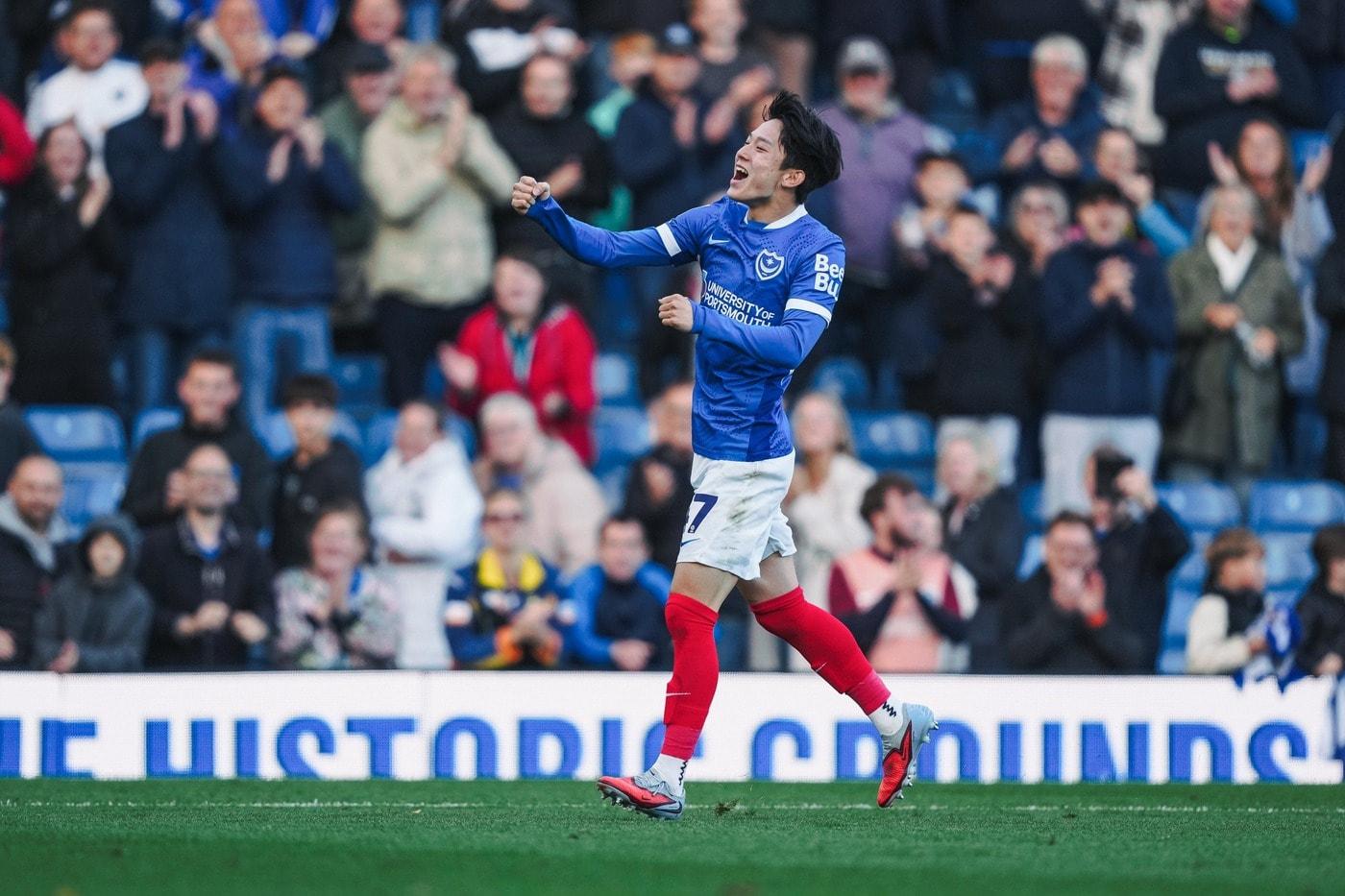 양민혁이 잉글랜드 챔피언십에서 2경기 연속 골을 터뜨렸다. &#40;포츠머스 SNS 캡처&#41;