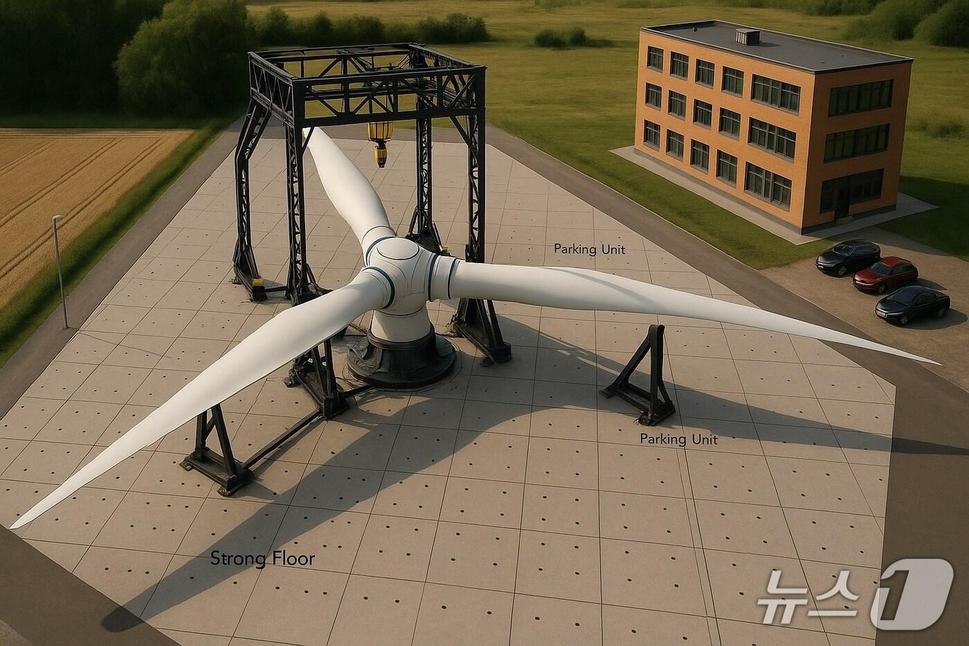 해상풍력 핵심부품 시험센터-피치요 베어링 센터 조감도.&#40;전남도 제공. 재판매 및 DB 금지&#41; 2025.10.5