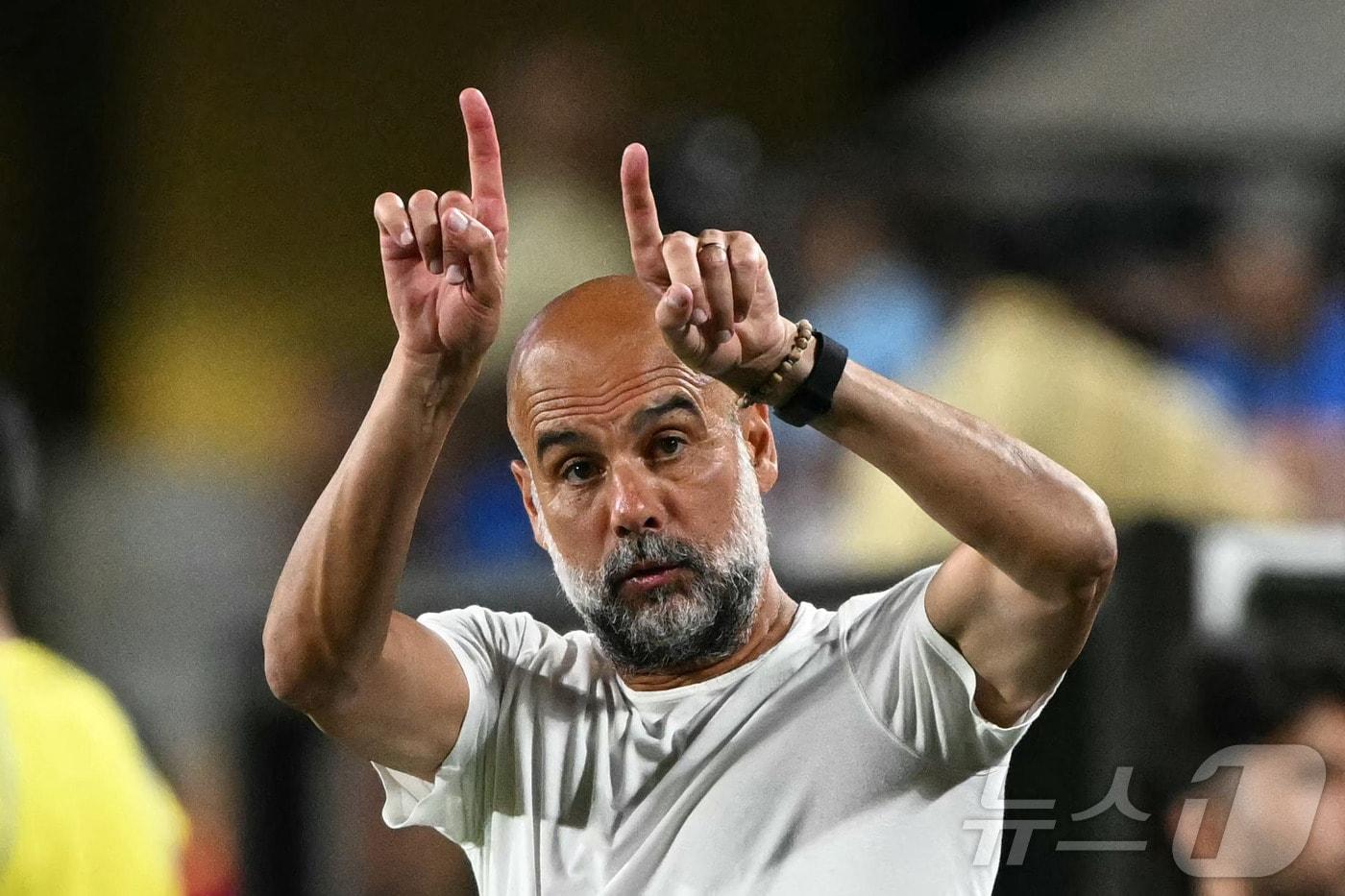 펩 과르디올라 감독 ⓒ AFP=뉴스1