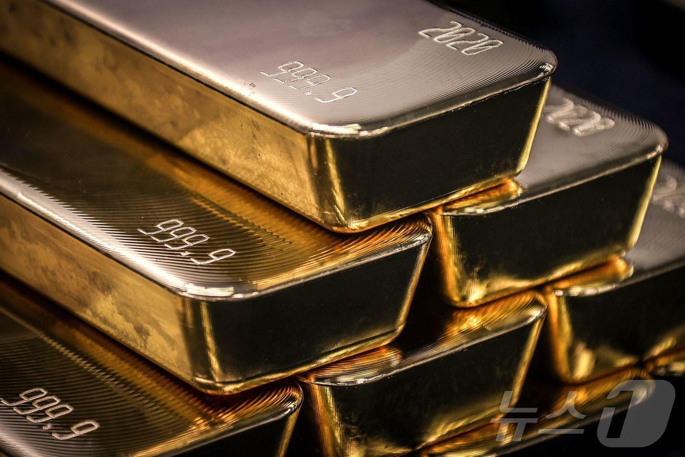 골드바 사진. ⓒ AFP=뉴스1 ⓒ News1 이지예 객원기자