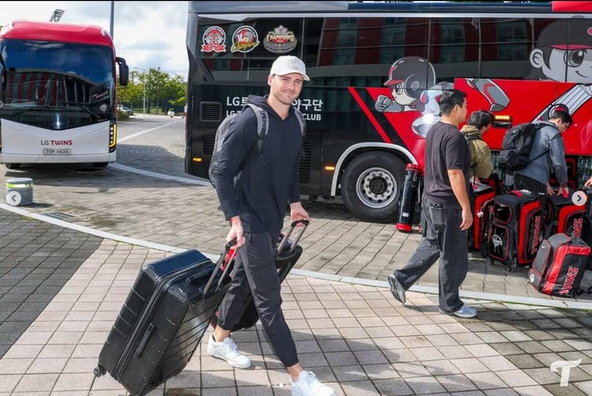 본문 이미지 - LG 트윈스 앤더스 톨허스트. (LG SNS 캡처)