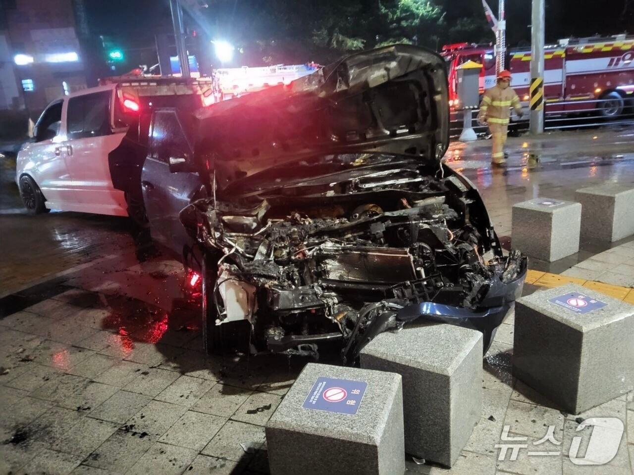 본문 이미지 - 사고 현장. &#40;경기도소방재난본부 제공. 재판매 및 DB 금지&#41; 2025.10.8/뉴스1