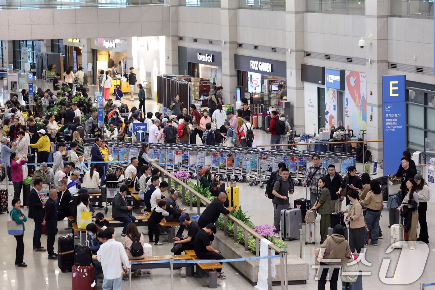 인천국제공항 입국장. ⓒ News1 황기선 기자