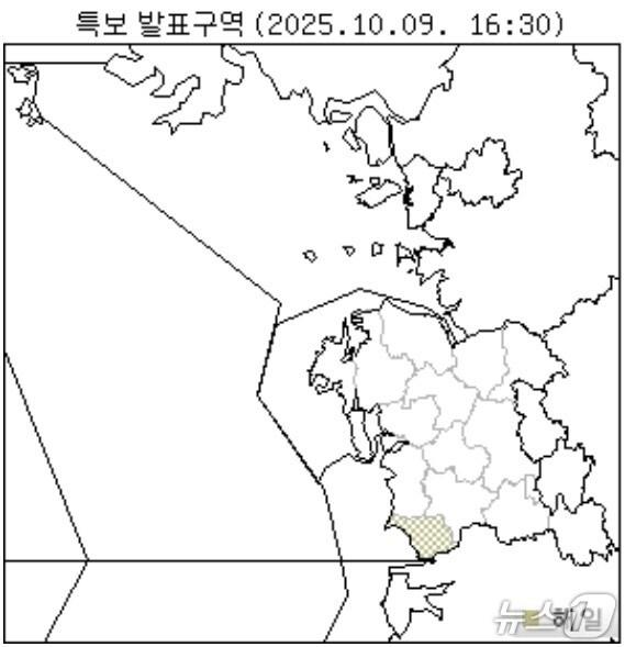 본문 이미지 -  기상청 관측 자료. / 뉴스1