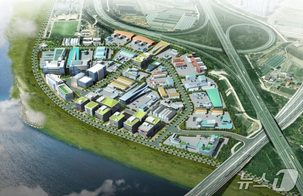 본문 이미지 - 대구 율하도시첨단산업단지 조감도.(대구도시개발공사 제공, 재판매 및 DB 금지)