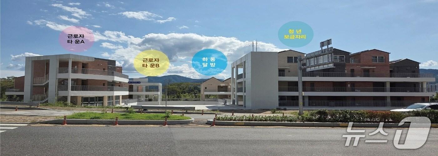 하동청년타운 전경.(하동군 제공. 재판매 및 DB금지)