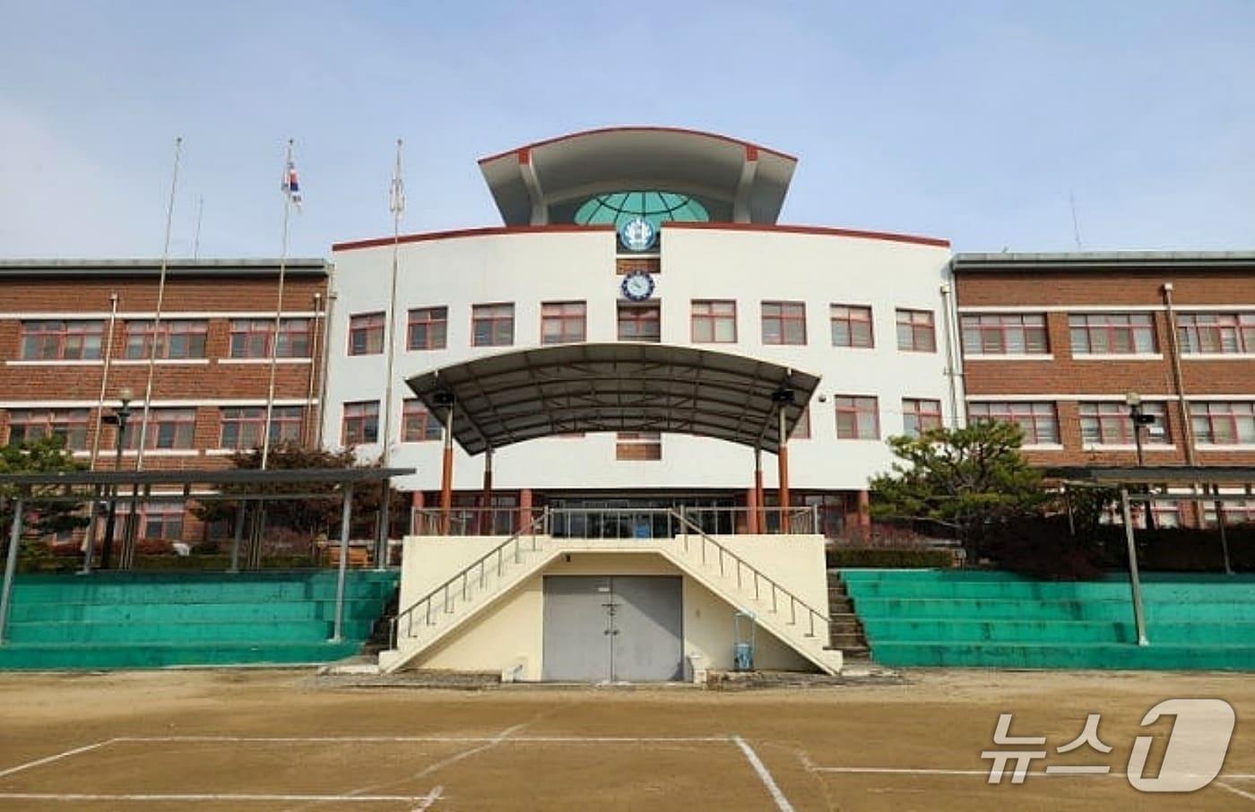 충북 진천여자중학교 전경/뉴스1
