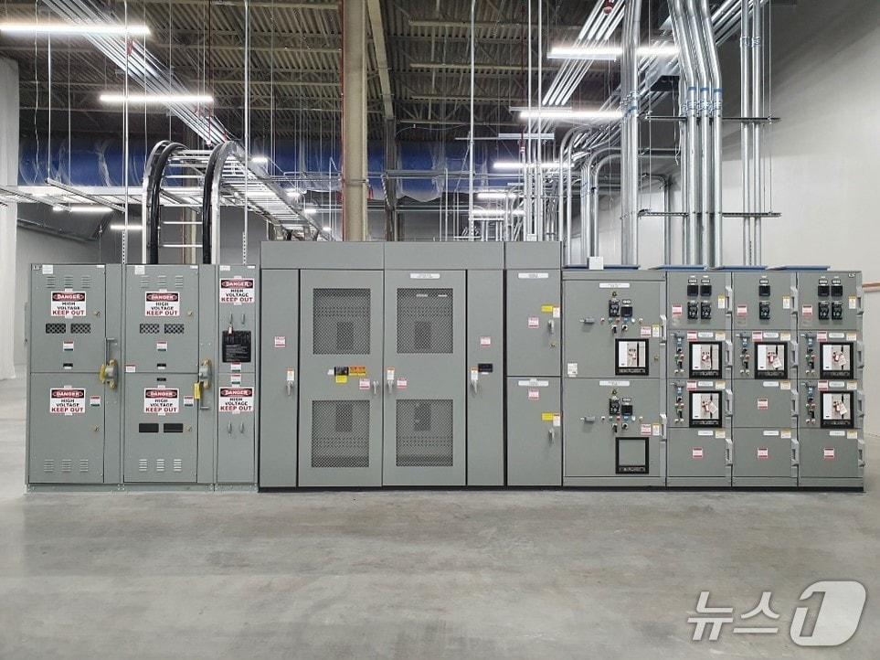 본문 이미지 - LS일렉트릭의 북미 수출용 수배전반.&#40; LS일렉트릭 제공&#41;